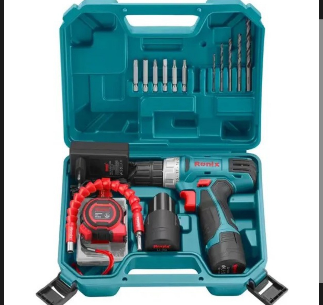 کیت دریل شارژی رونیکس مدل RS-8012