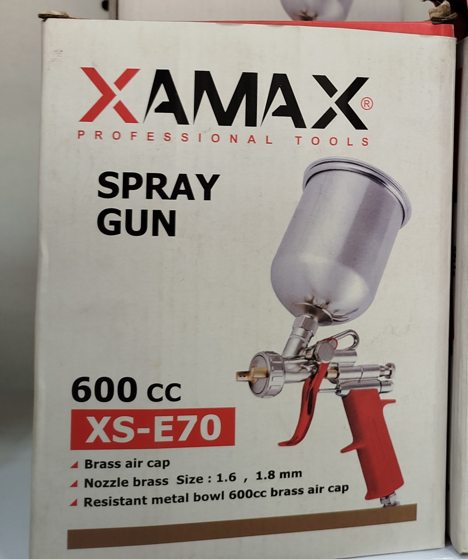 پیستوله رنگ پاش بادی ZAMAX مدل E-70 سه تنظیم