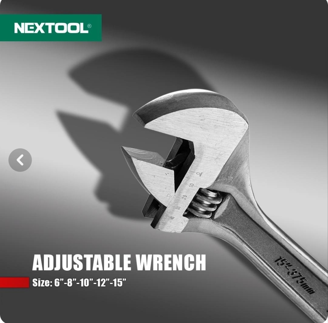 آچار فرانسه سایز ۶ اینچ نکستول NEXTOOL